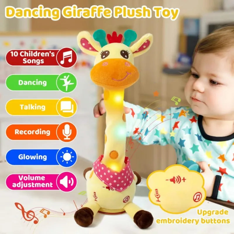 Talking & Dancing Giraffe Plush Toy