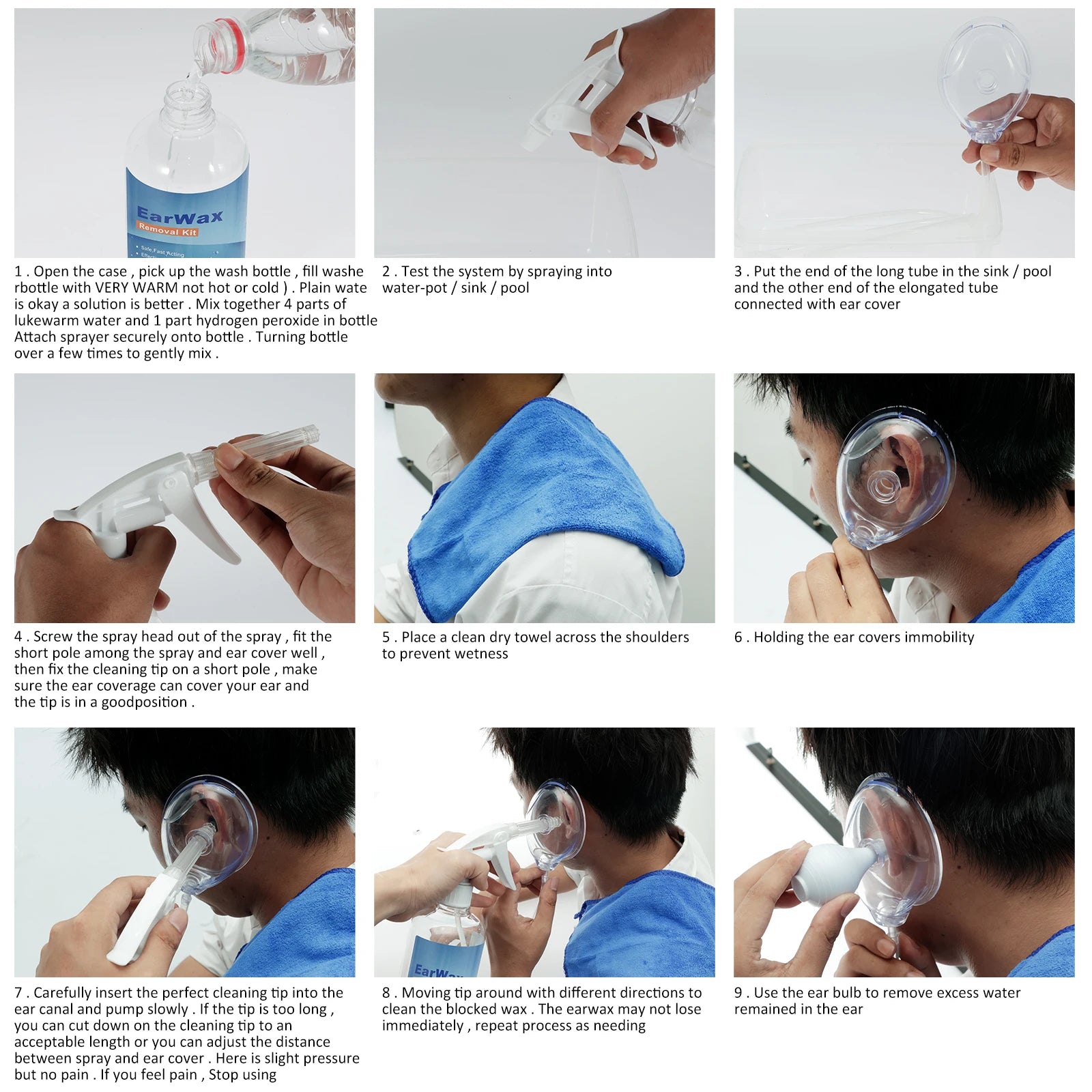 GentleCare Silicone Ear Wash Kit