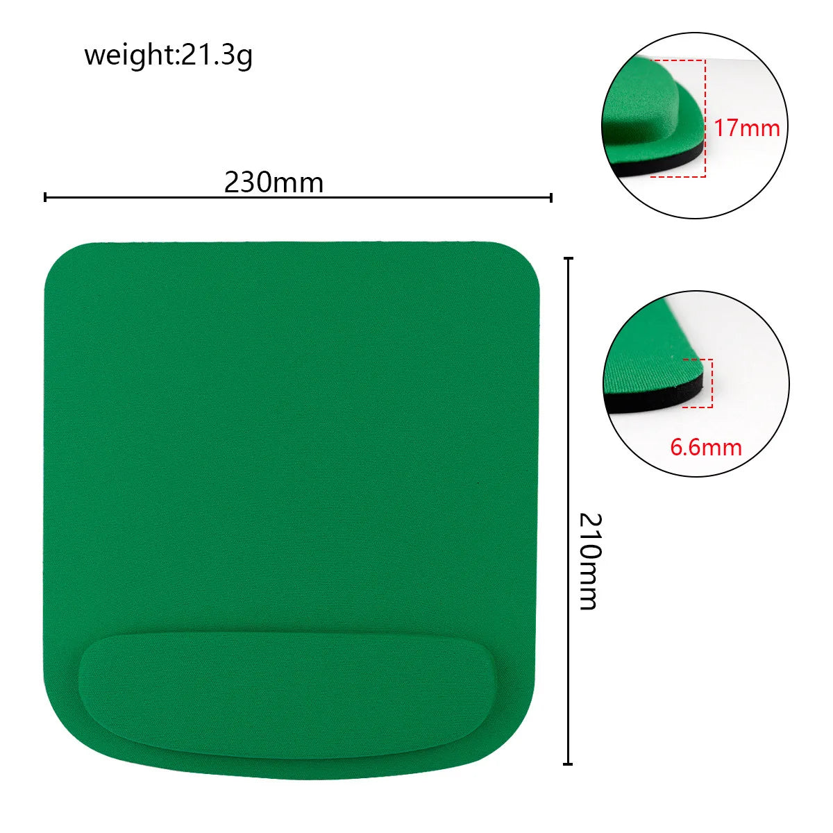 Ergonomic Mouse Pad with Wrist Rest