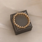 Fire Elastic Beaded Bracelet