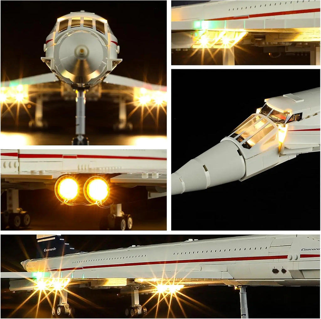 LED Light Kit for LEGO Concorde