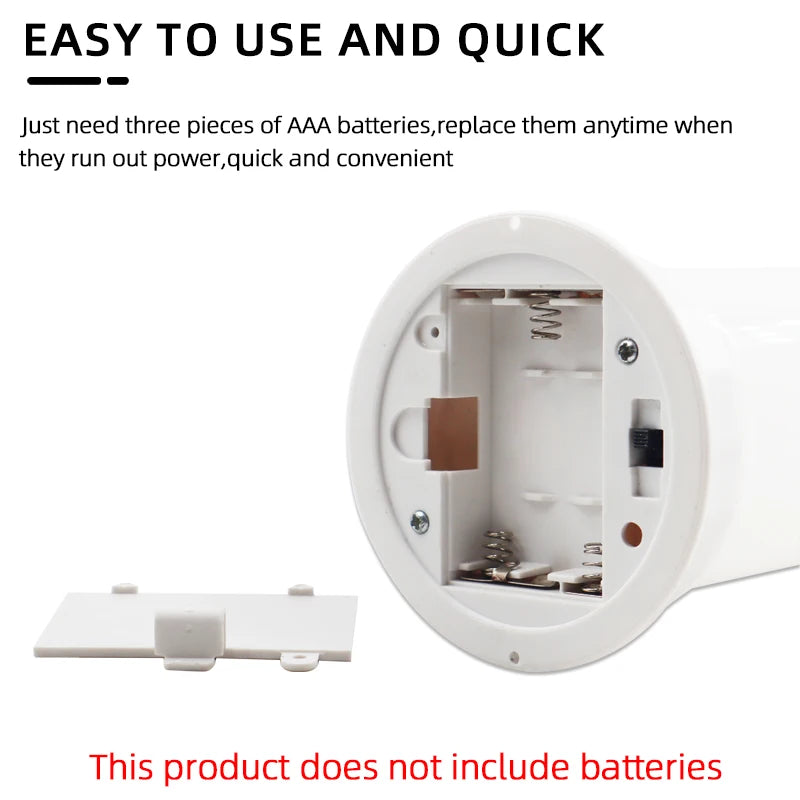 FlameGlow Warm LED Lamp