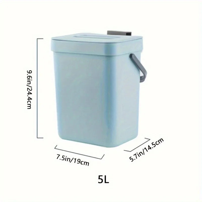 Space-Saving Wall-Mounted Food Waste Bin