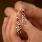 Ruby Tassel Vintage Drops