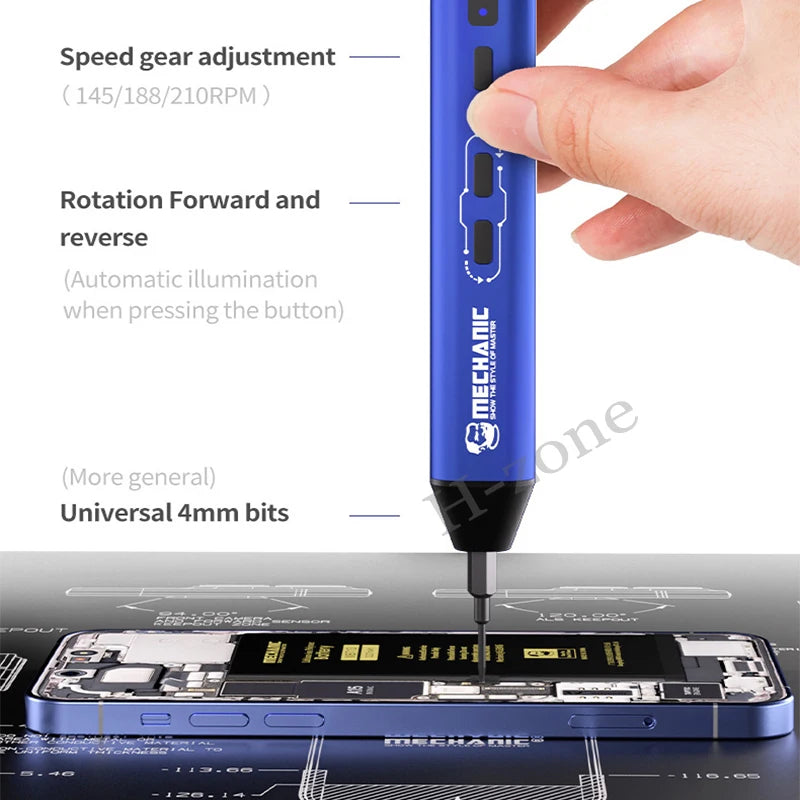 Precision Electric Screwdriver Set