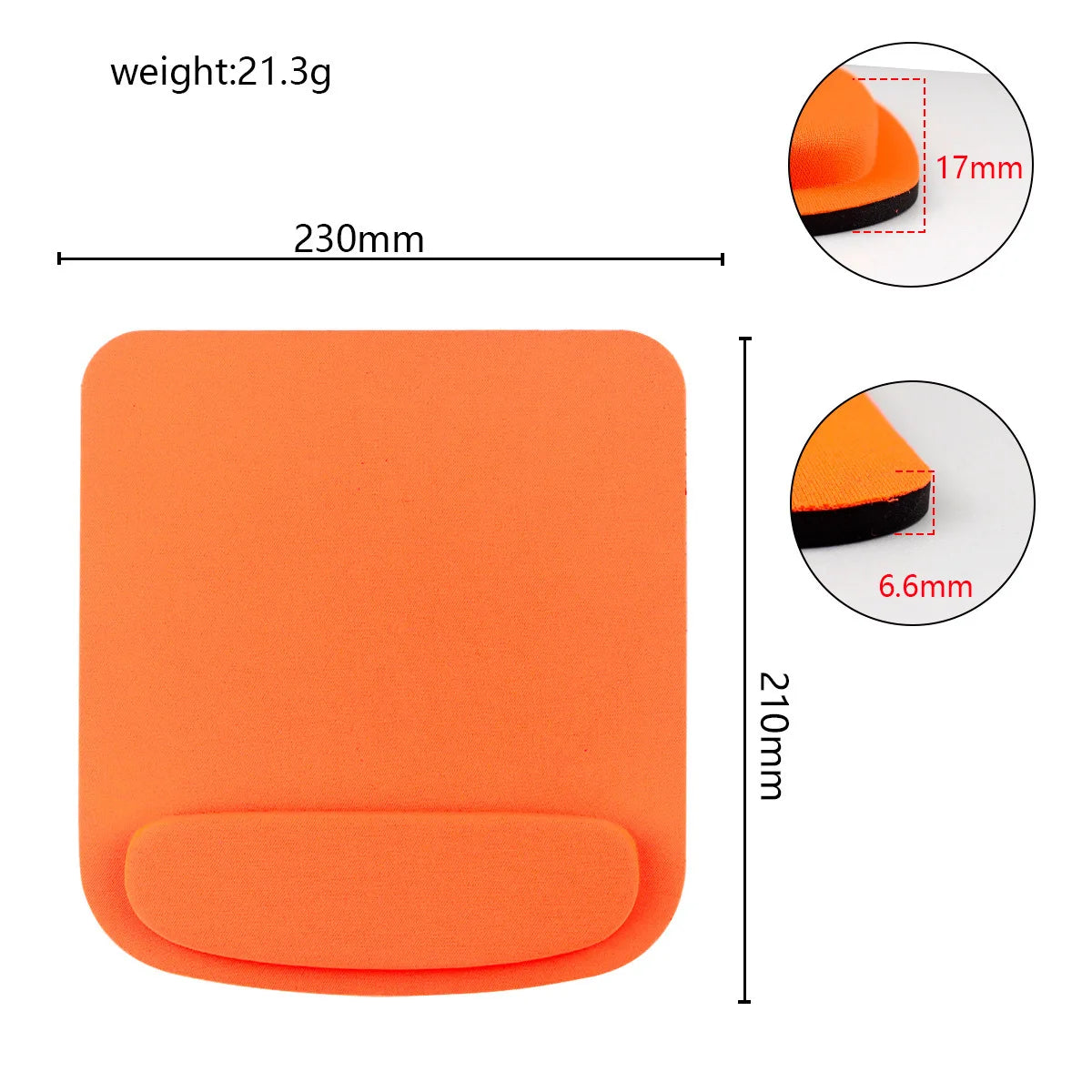 Ergonomic Mouse Pad with Wrist Rest
