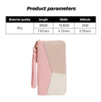 Fashion Long PU Leather Wallet