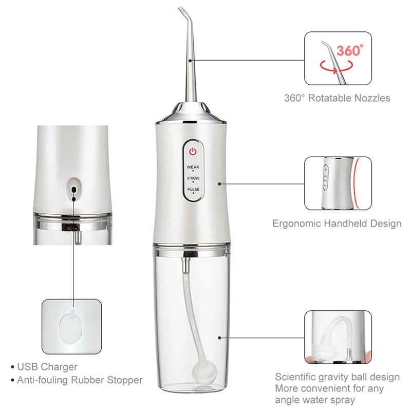 Portable Smart Electric Water Flosser