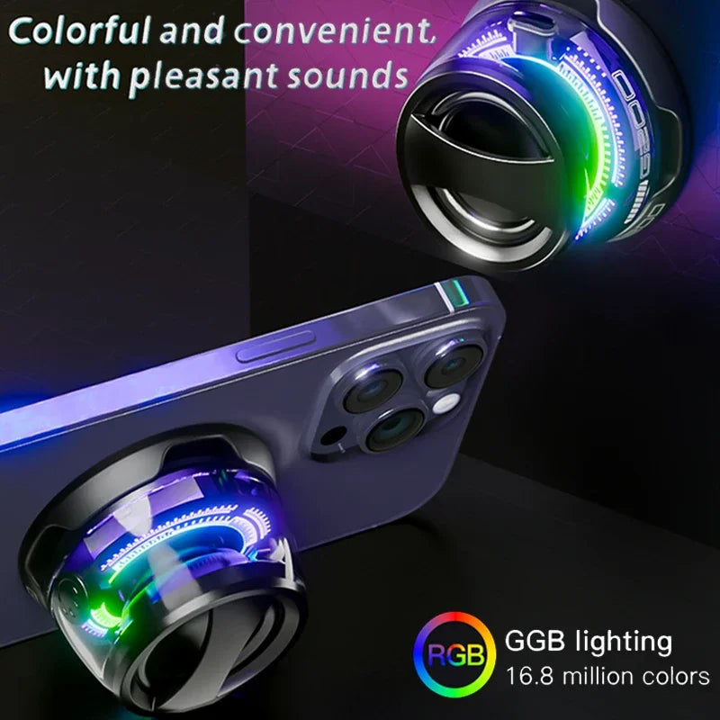 Magnetic Mini Bluetooth Speaker with RGB Light