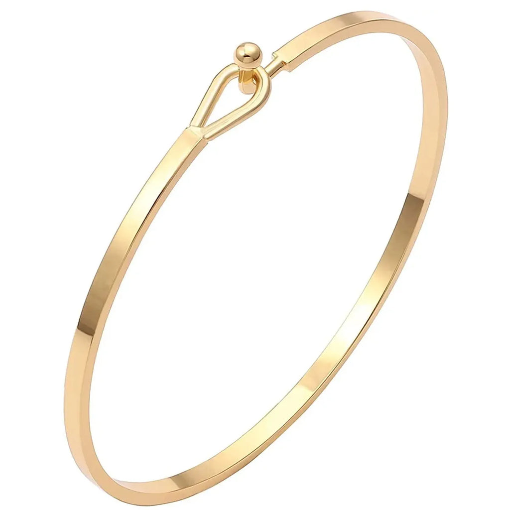 PureLine Minimalist Hook Bangle