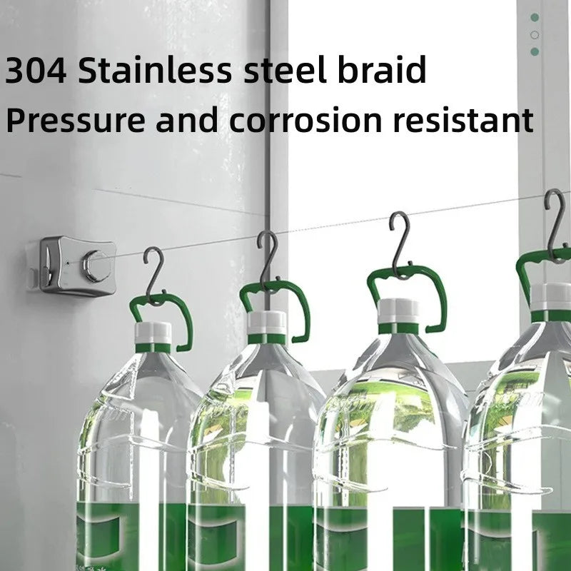 Stainless Steel Retractable Luxury Clothesline Rack