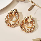 Nova Double Ring Drops