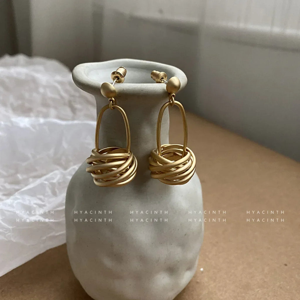 Celeste Minimalist Dangle Earrings