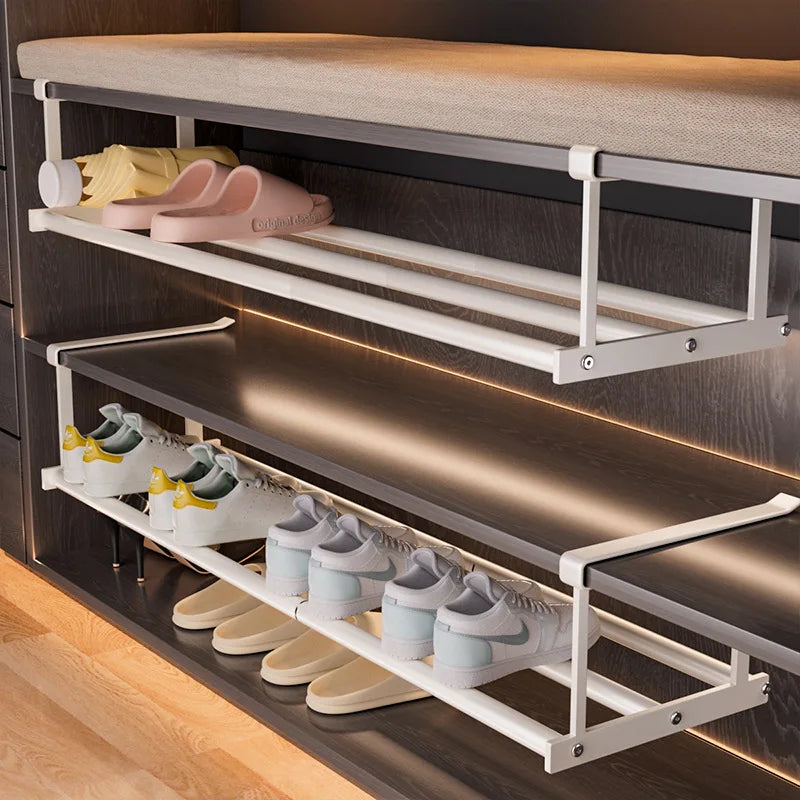 SpaceFlex Retractable Shoe Storage Rack