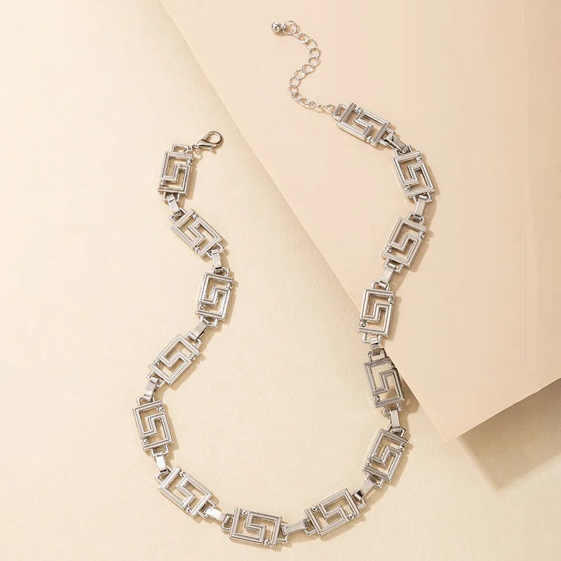 Labyrinth Luxe Statement Necklace