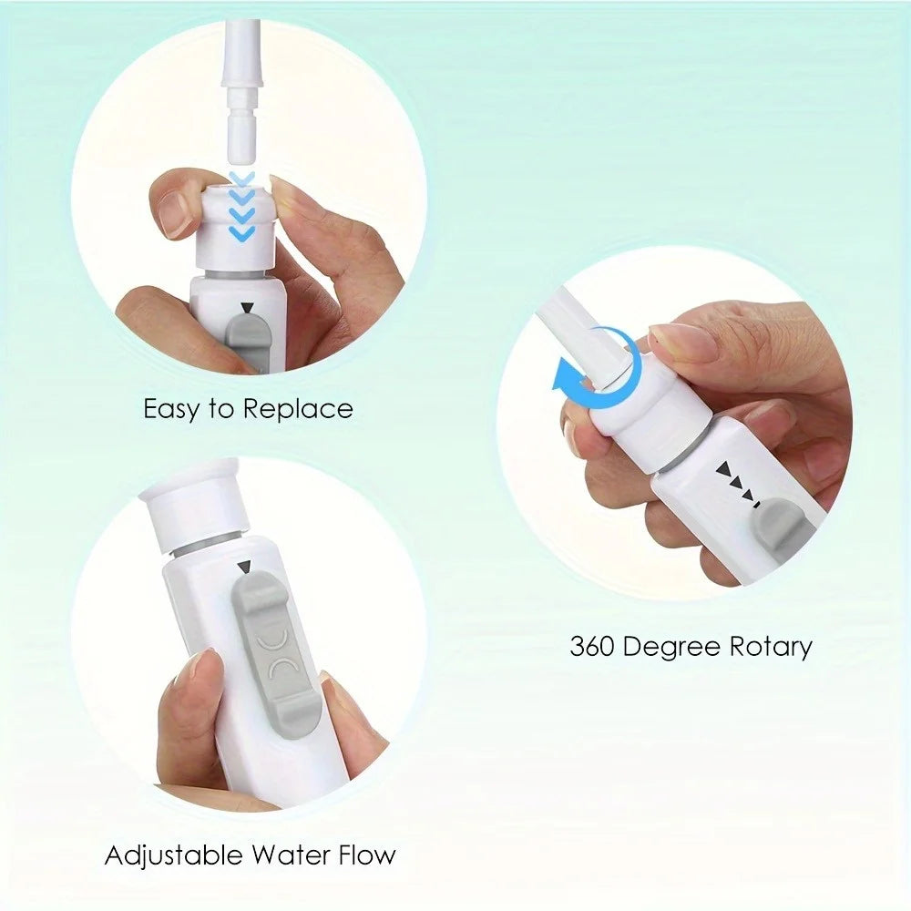 Manual Faucet Water Flosser for Home