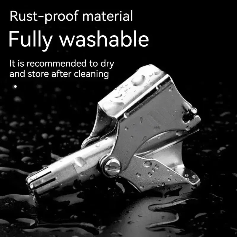 Manual Stainless Steel Nose Hair Trimmer