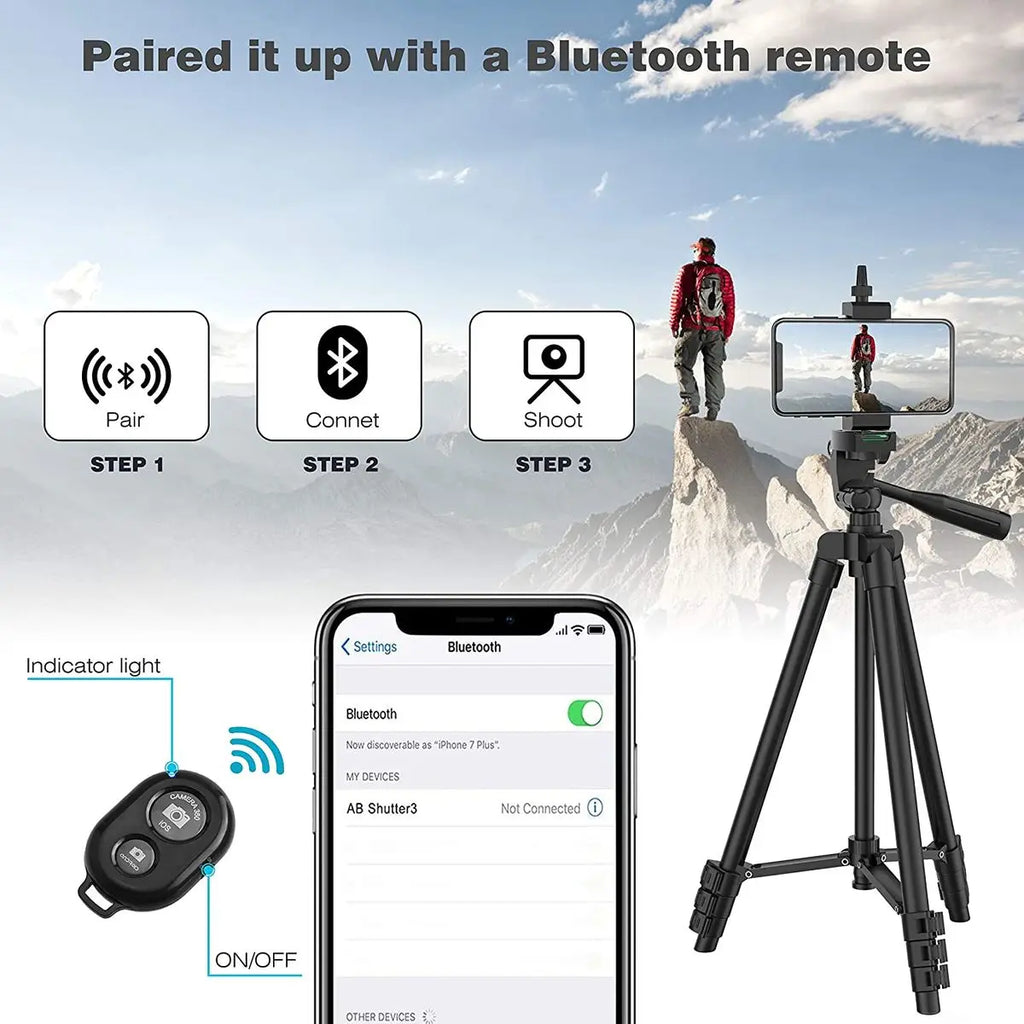 Compact Phone Recording Tripod