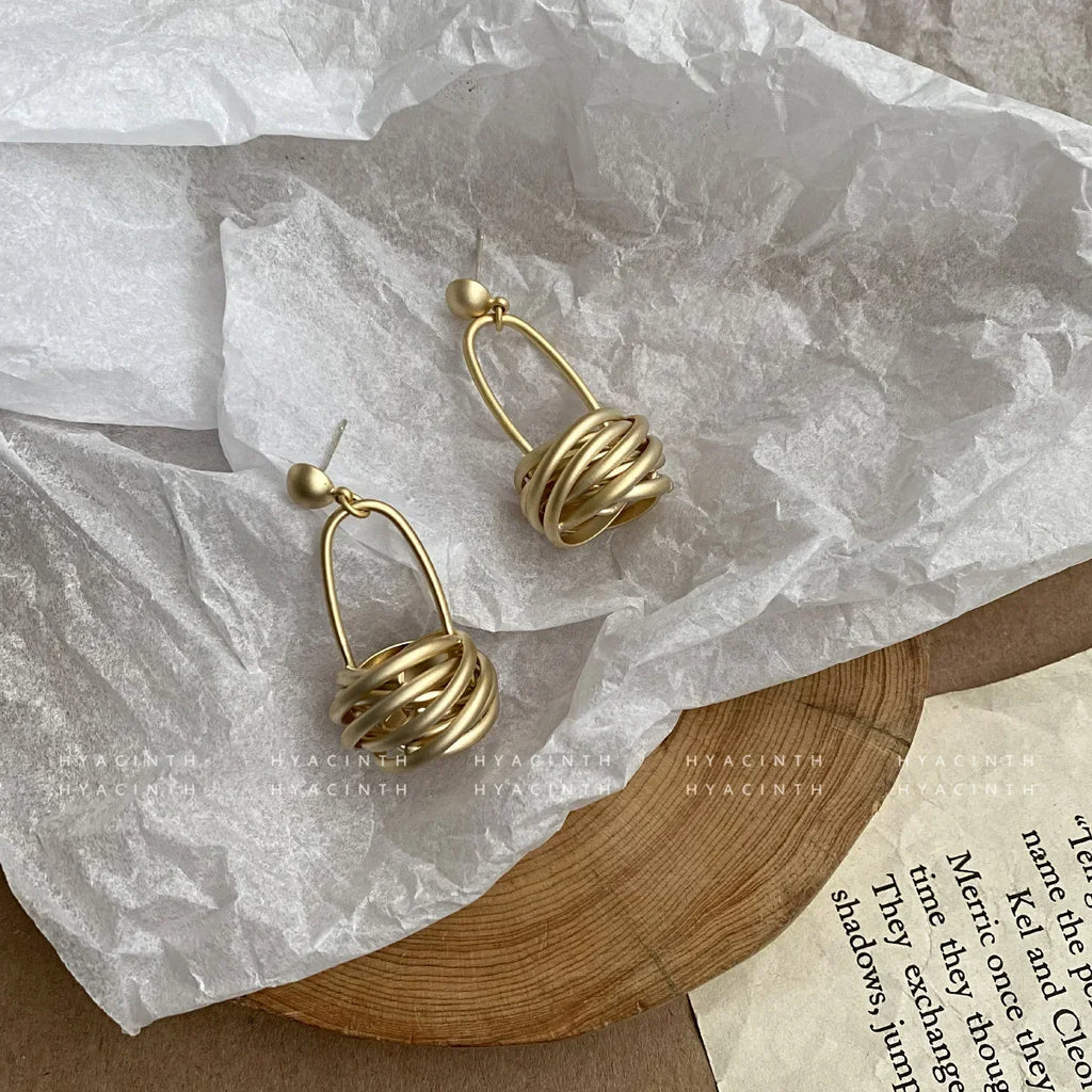 Celeste Minimalist Dangle Earrings