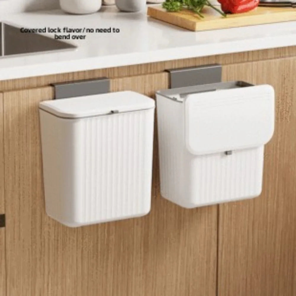 EcoClean™ Countertop Kitchen Compost Bin (8L / 12L)