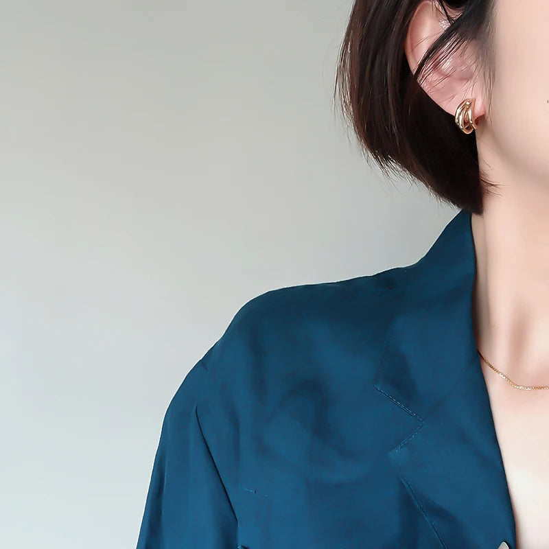 Arcéa Minimal Drop Earrings