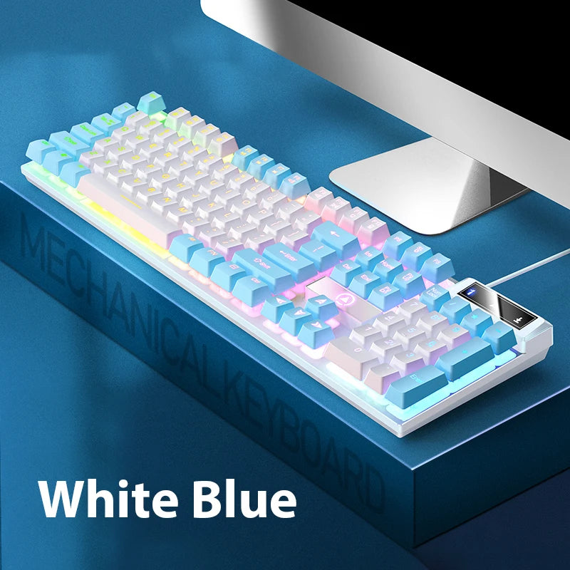 K500 Wired 104-Key Mechanical RGB Keyboard