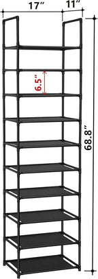 IronStack Heavy-Duty 25-Pair Shoe Rack