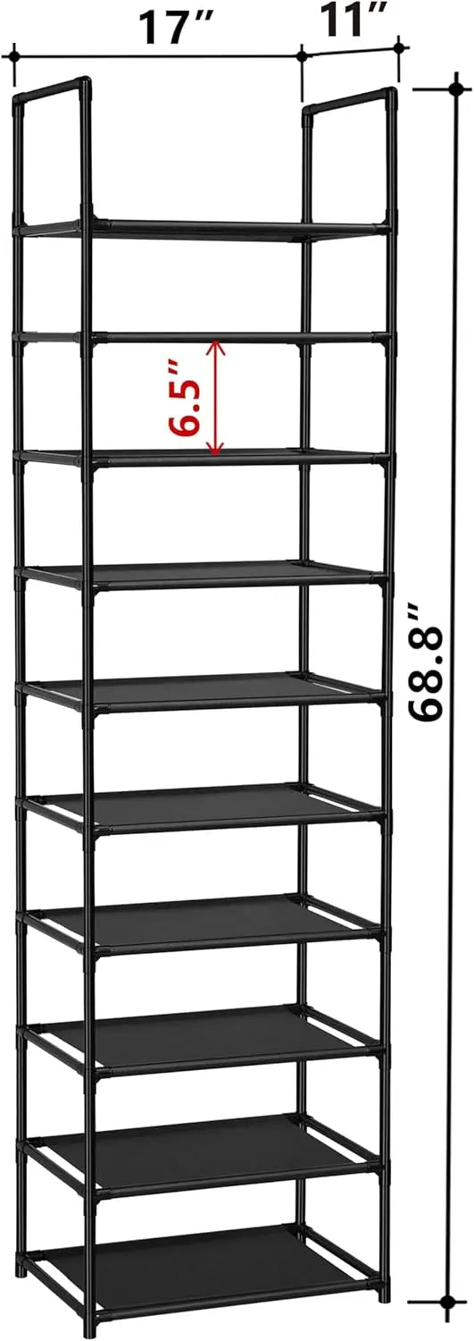 IronStack Heavy-Duty 25-Pair Shoe Rack