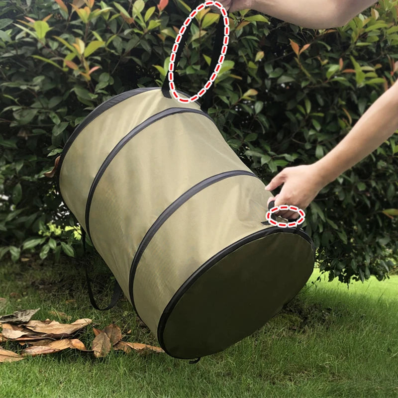 GardenEase™ Portable Pop-Up Waste Bin
