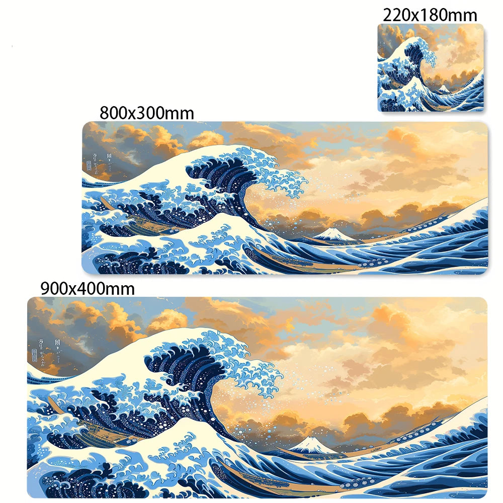 Great Wave XL Desk Mat