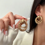 Nova Double Ring Drops