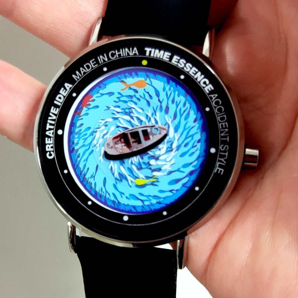 Silicone Strap Ocean Watch