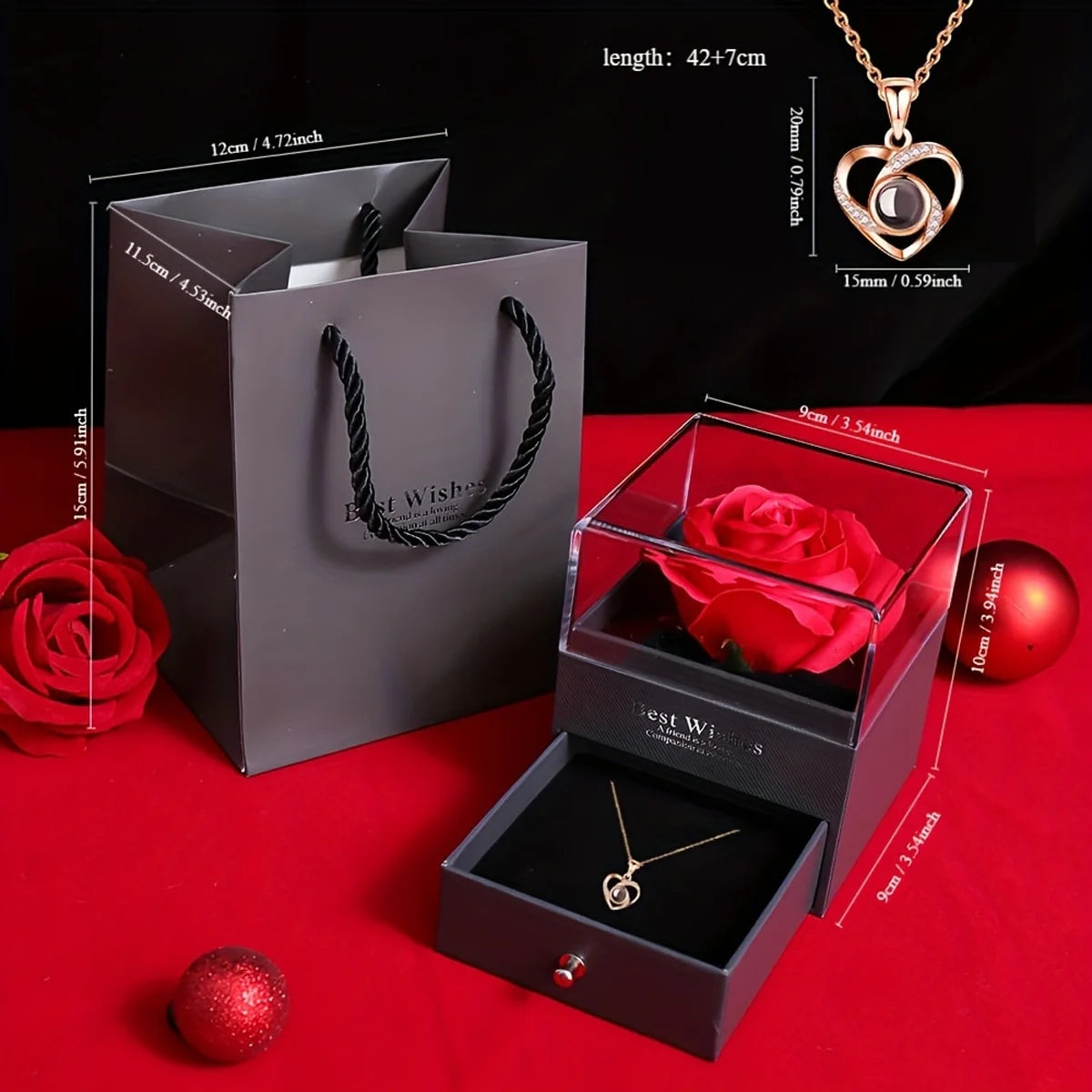 EverLove Elegant Necklace Jewelry Set