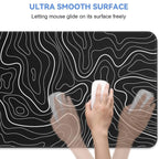 TopoGlide XL Gaming Mouse Pad