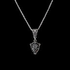 Nocturne Rose Shield Choker