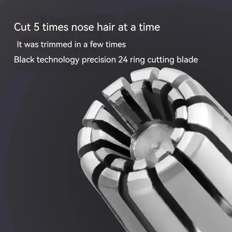 Manual Stainless Steel Nose Hair Trimmer