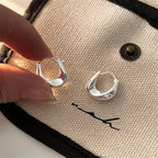 Luna Sterling Silver Hoops
