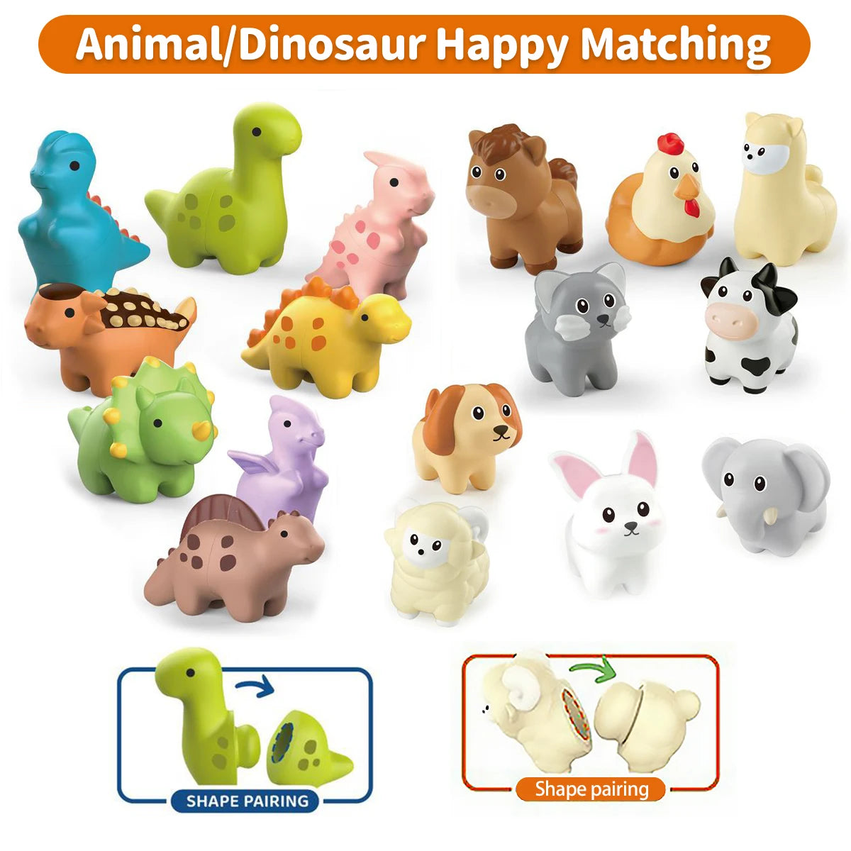 Montessori Animal Matching Puzzle