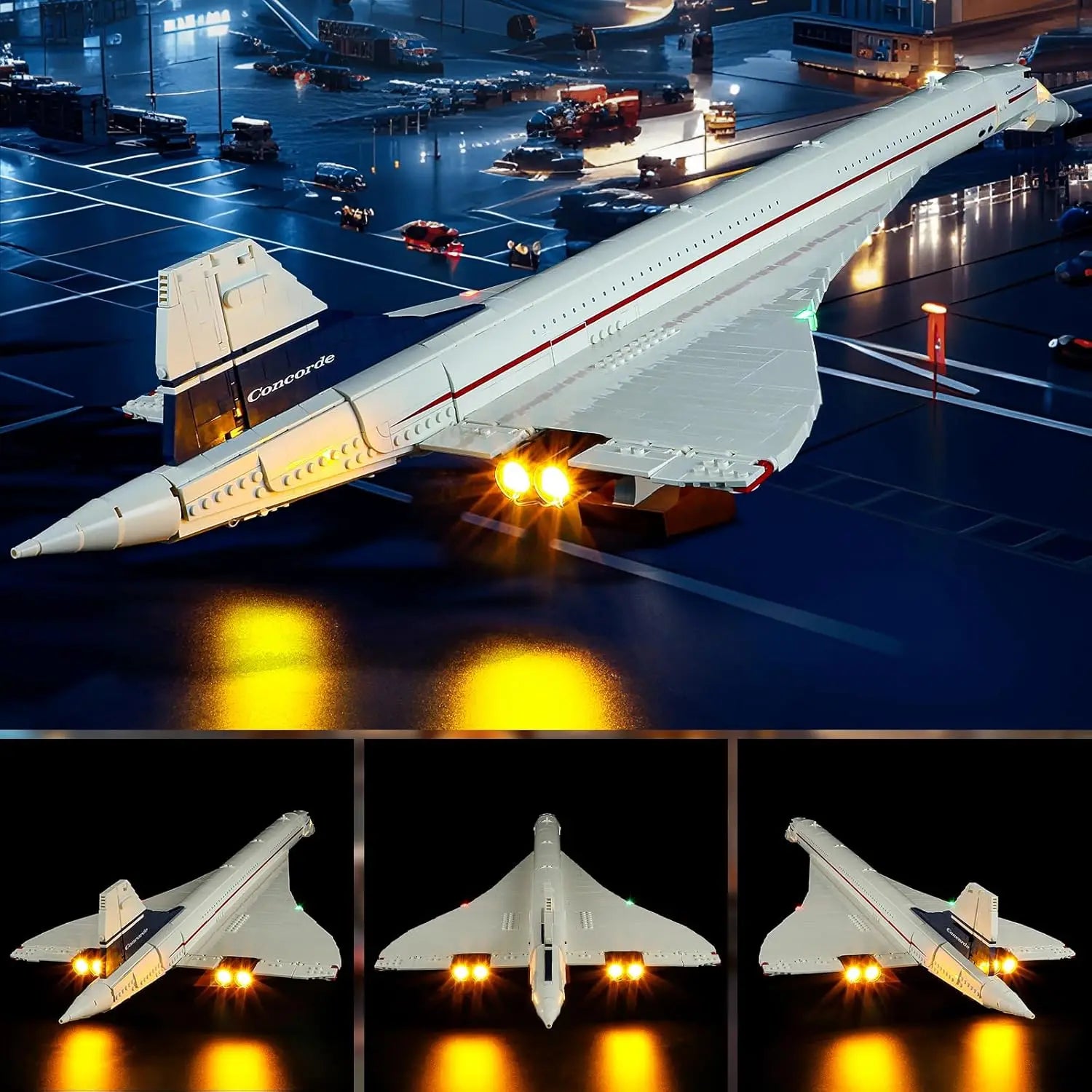 LED Light Kit for LEGO Concorde