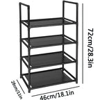 IronStack Heavy-Duty 25-Pair Shoe Rack