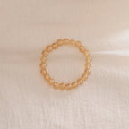 Fire Elastic Beaded Bracelet