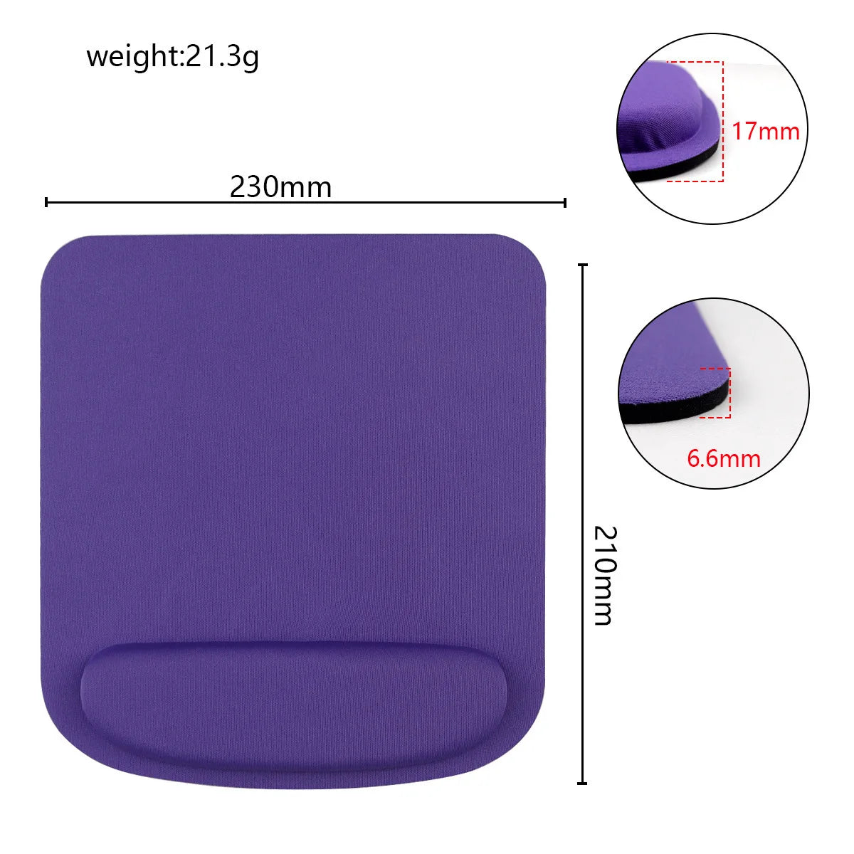 Ergonomic Mouse Pad with Wrist Rest