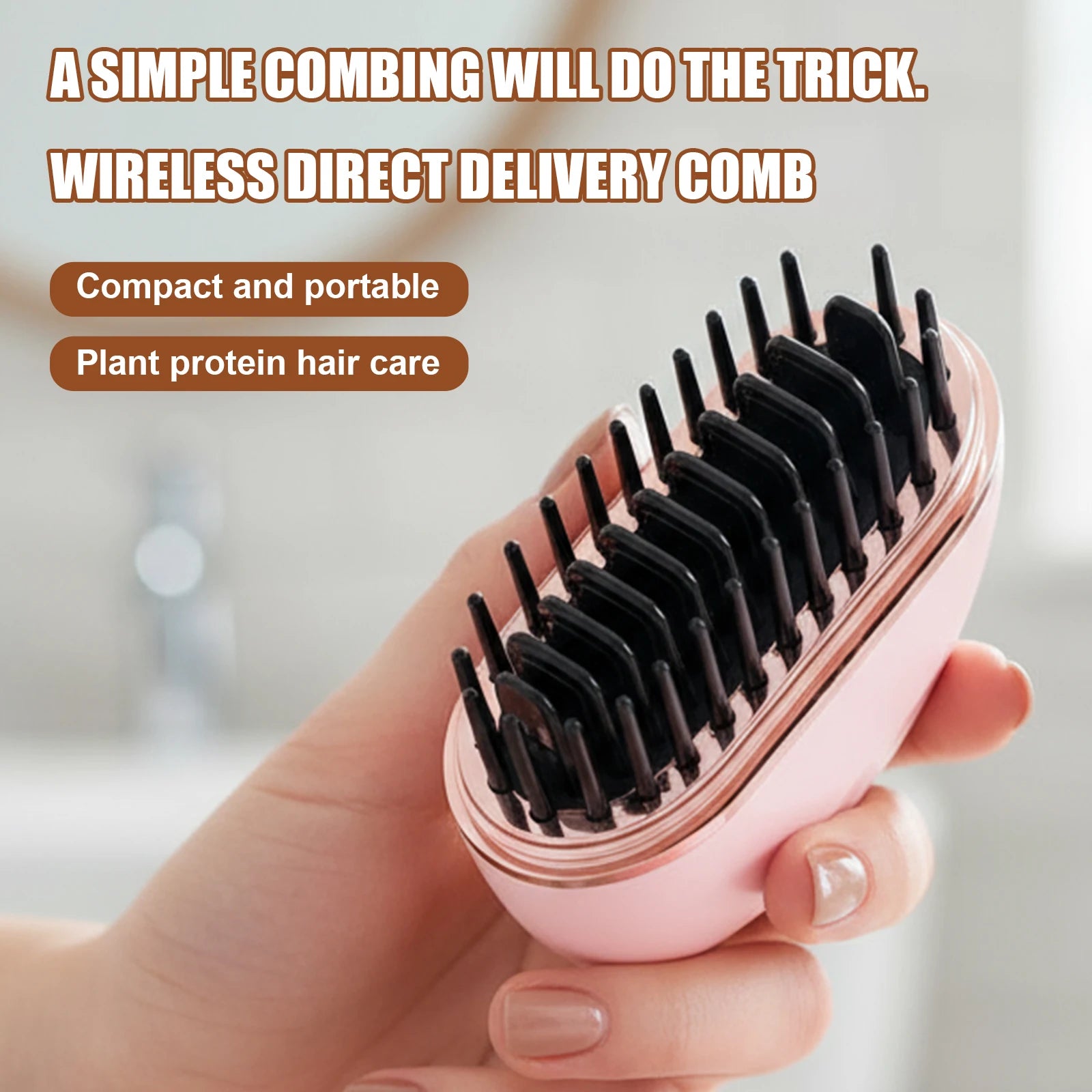 CareBrush 2-in-1 Wireless Styler