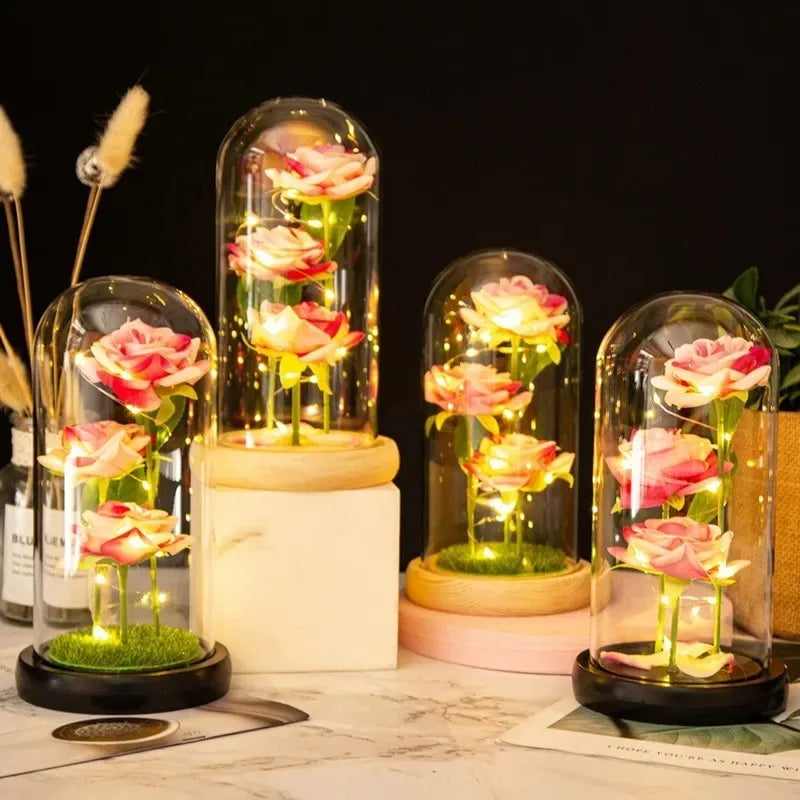 EternalBloom LED Rose Arrangement