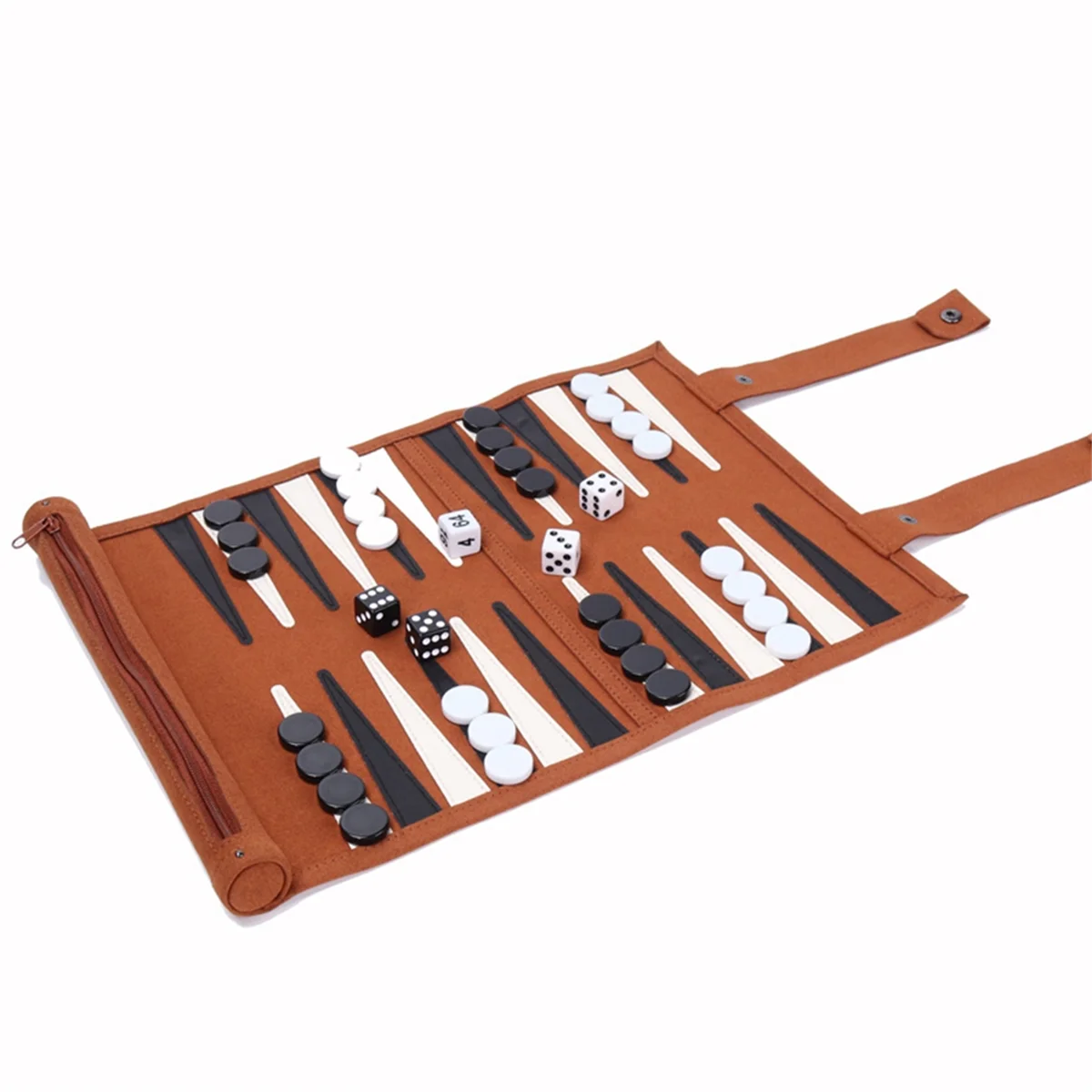 Roll Luxury Portable Backgammon Set