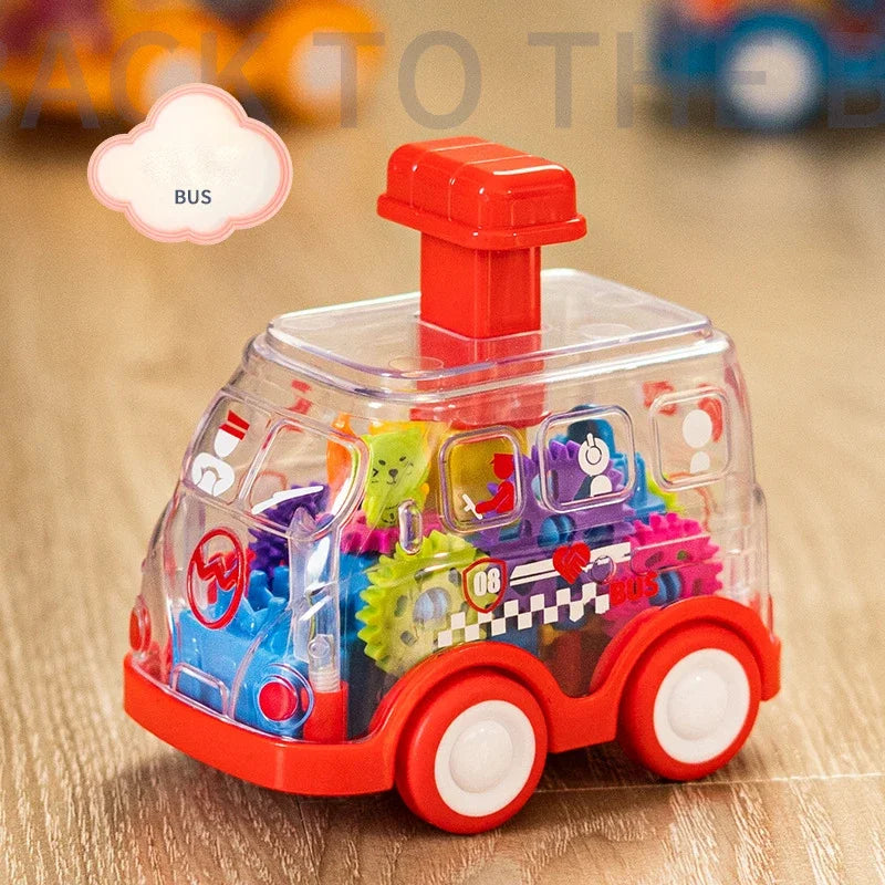Press & Go Light-Up Car Toy