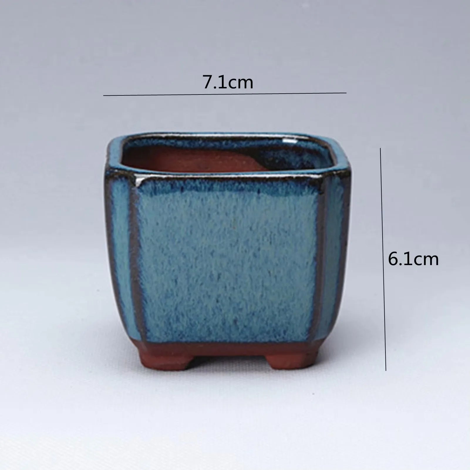 BlueGlow Ceramic Garden Planter