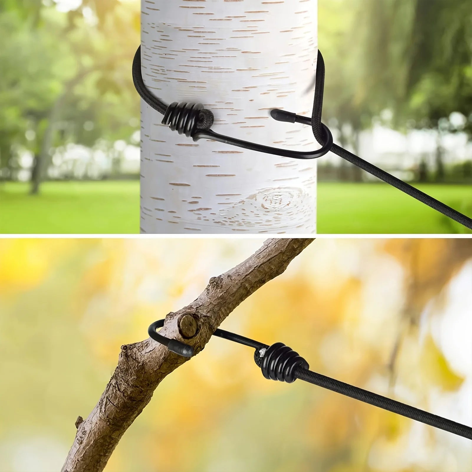 Portable Travel Clothesline with 12 Clips