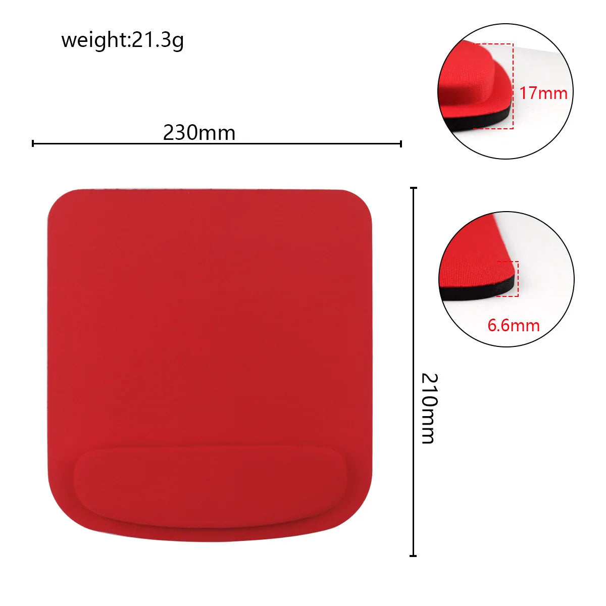 Ergonomic Mouse Pad with Wrist Rest
