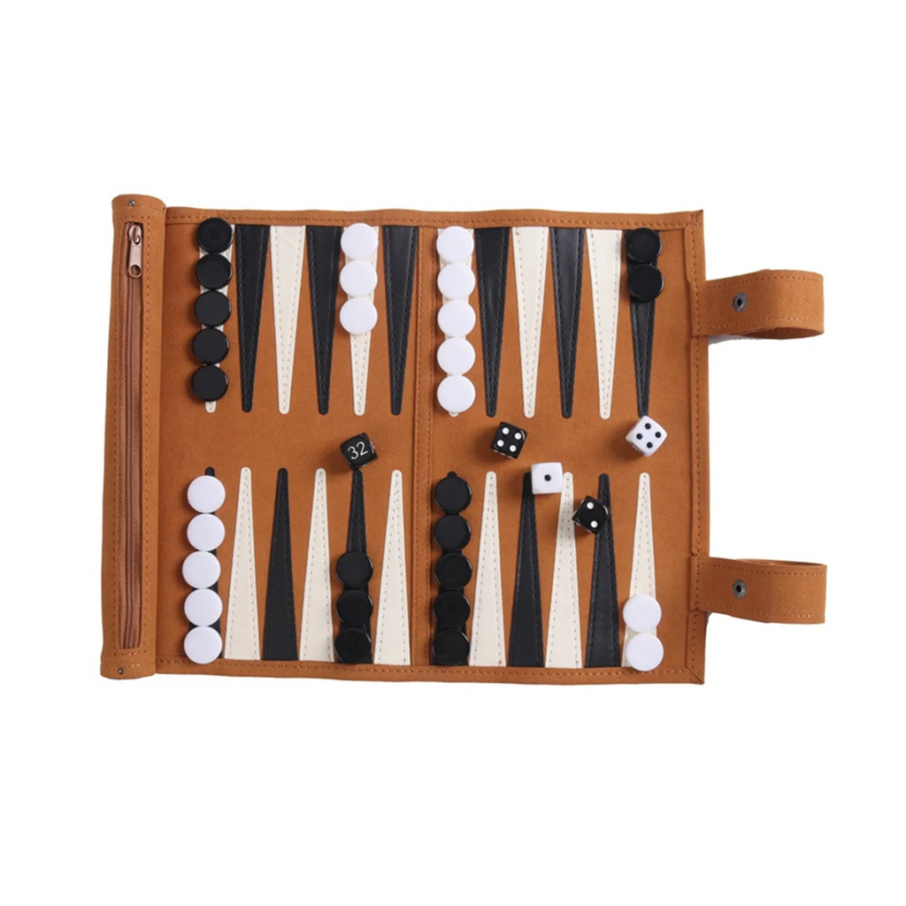 Rollable Luxury Backgammon Set